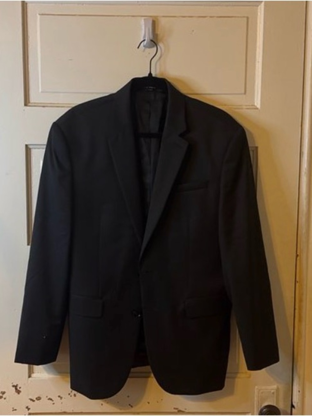Express Men's Black Single-Breasted Blazer
